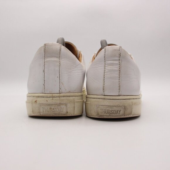 Thursday Boot Everyday Sneakers Men’s Size 10 Premier White Leather Shoes - Picture 5 of 14